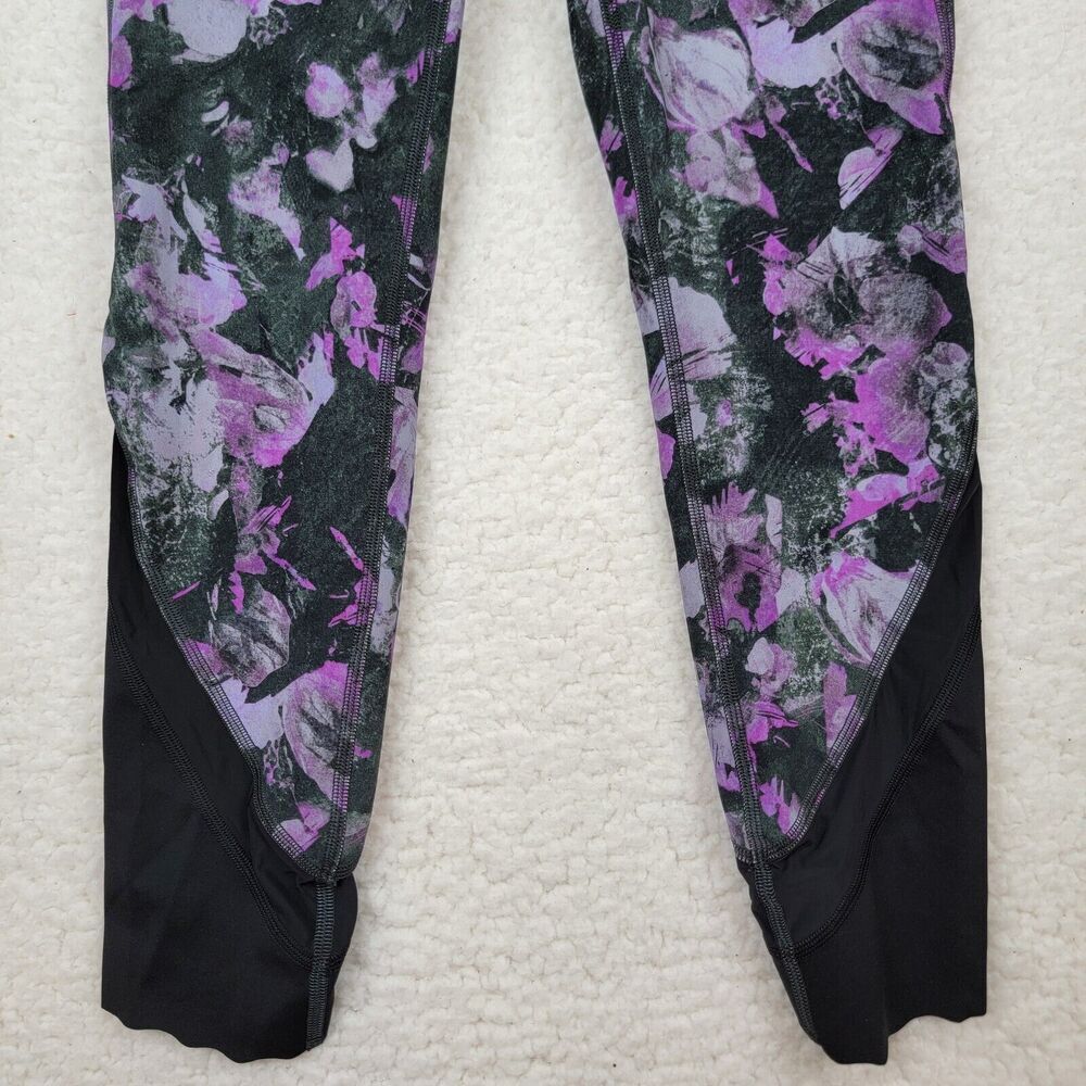 Lululemon Wunder Under High-Rise Crop 23" Scallop Luxtreme Floral Shift Multi 2 - Picture 5 of 9